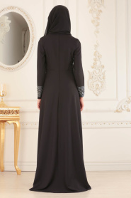 Noir- Nayla Collection - Robes de Soirée 20101S - Thumbnail