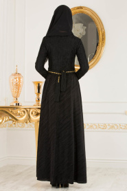 Noir - Nayla Collection - Robes de Soirée 40370S - Thumbnail