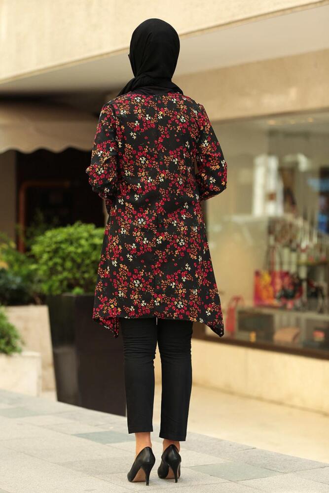 Noir - Nayla Collection - Tunique Hijab 1120S - 2