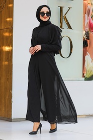 Noir-Neva Style-Hijab Combinaison-51301S - Thumbnail