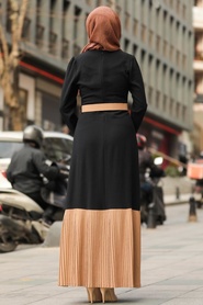 Noir-Neva Style-Hijab Robe-11073S - Thumbnail