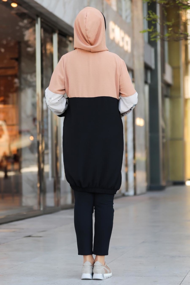 Noir-Neva Style-Manteau-10073S - 3