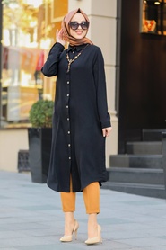 Noir-Neva Style-Tunique Hijab-10040S - Thumbnail
