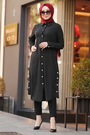 Noir-Neva Style-Tunique Hijab-10047S - Thumbnail
