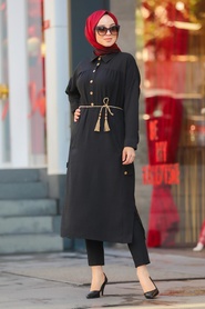 Noir-Neva Style-Tunique Hijab-10078S - Thumbnail