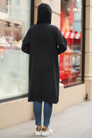 Noir - Neva Style - Tunique Hijab - 470S - Thumbnail