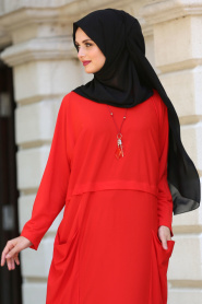 Orange Hijab Tunic 2002T - Thumbnail