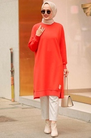 Orange Hijab Tunic 30645T - Thumbnail