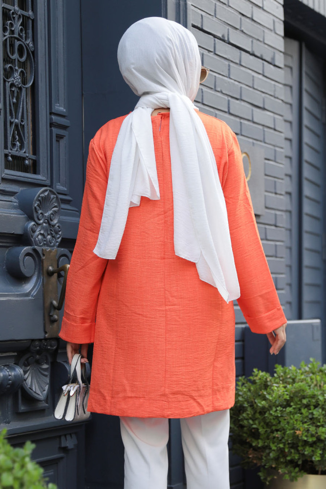 Orange Modest Tunic 40432T - 2