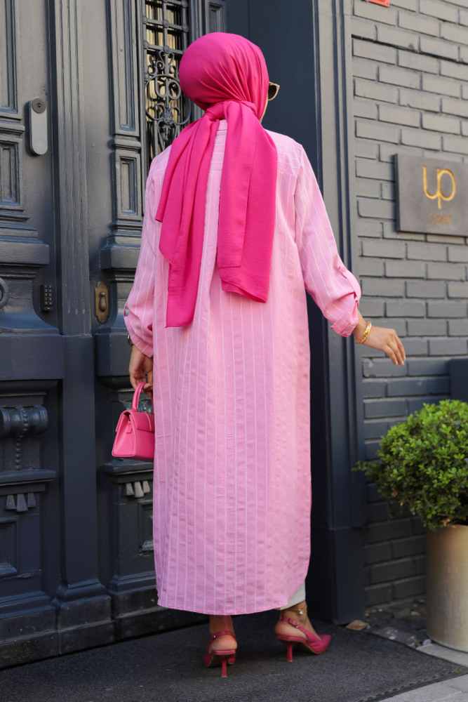 Pink Modest Top 10521P - 3