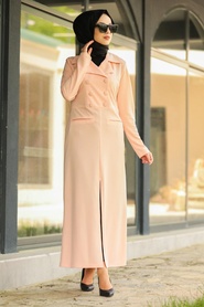 Powder Pink Hijab Tunic 1065PD - Thumbnail
