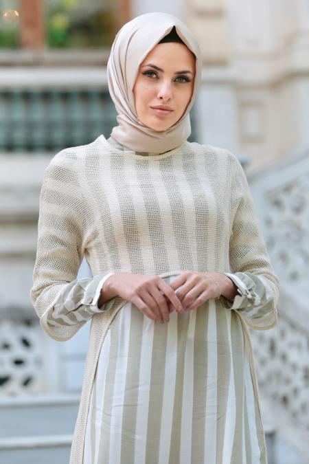 Puane - Mink Hijab Tunic 8831V - 3