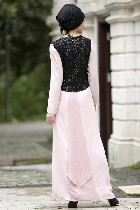 Puane - Powder Pink Dress 4558P - 3