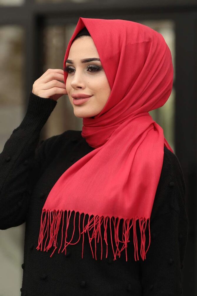 Püsküllü Şal 0413 - NEVA STYLE SALLAR