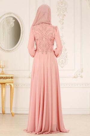 Rose Poudré - Nayla Collection - Robes de Soirée 3839PD - 3