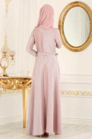 Rose Poudré - Nayla Collection - Robes de Soirée 4537PD - Thumbnail