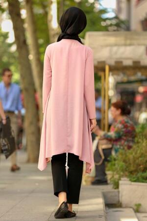 Rose Poudré - Nayla Collection - Tunique Hijab 76730PD - 2