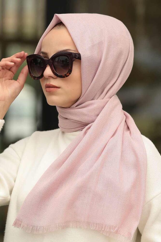 Rose Poudré - Neva Style - Chale - 7483PD - 1