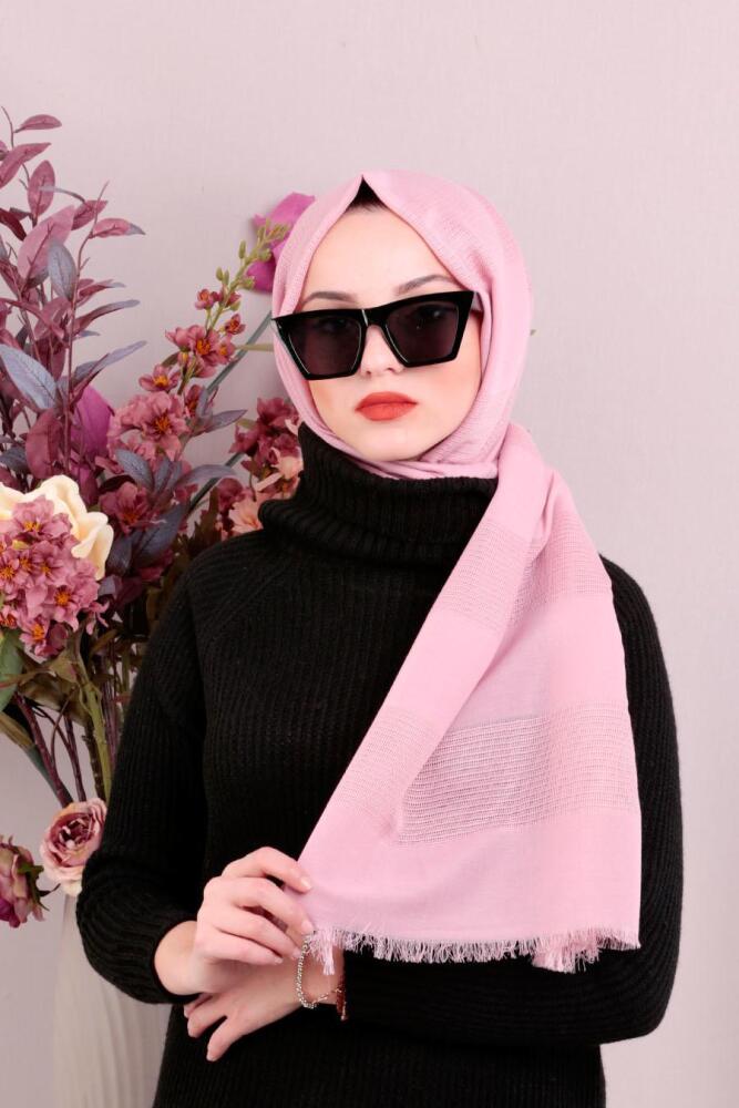 Rose Poudré-Neva Style - Chale 7484PD - 1
