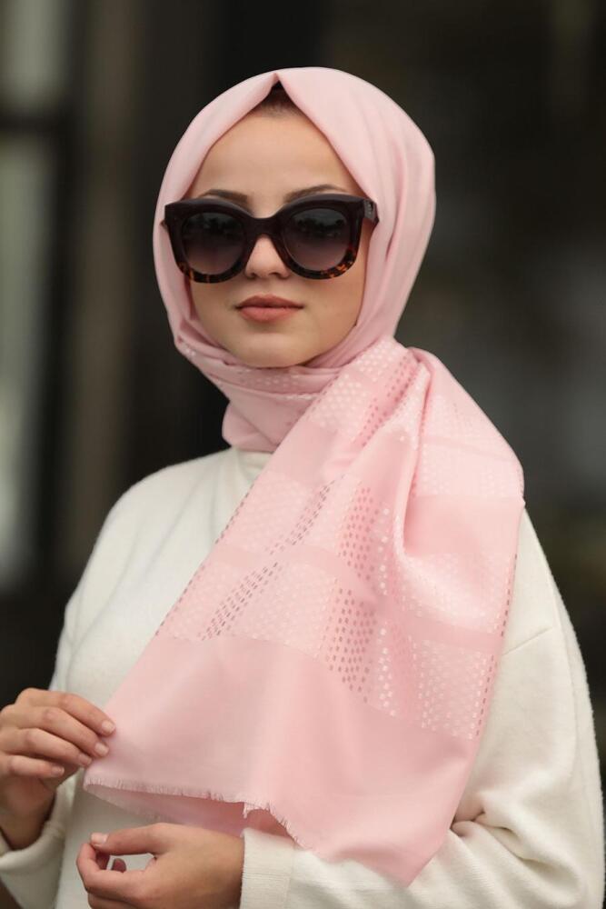 Rose Poudré - Neva Style - Chale - 7505PD - 1
