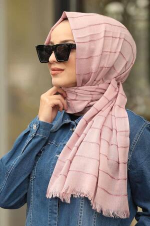 Rose Poussiéreuse - Neva Style - Chale - 7498GK - 1