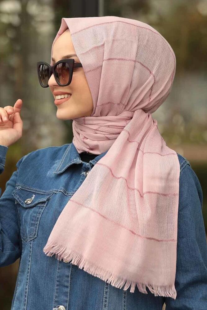Rose Poussiéreuse - Neva Style - Chale - 7500GK - 1