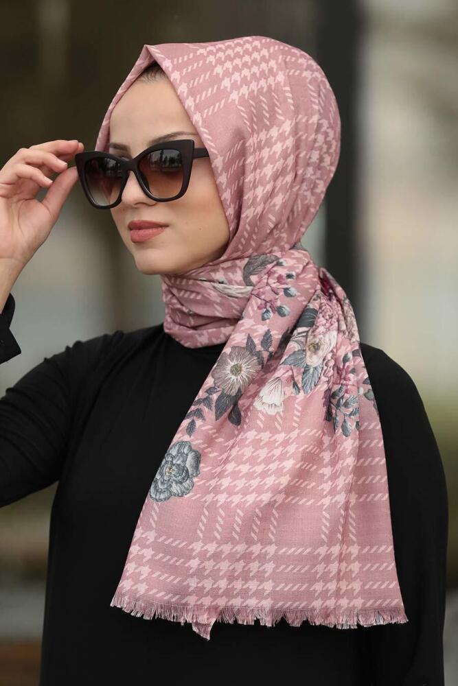 Rose Poussiéreuse - Neva Style - Chale - 7517GK - 1