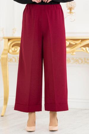 Rouge Bordeaux- Nayla Collection - Hijab Pantalon 6069BR - 1