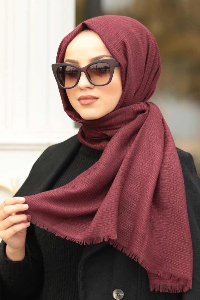 Rouge Bordeaux - Neva Style - Chale - 7499BR - 1