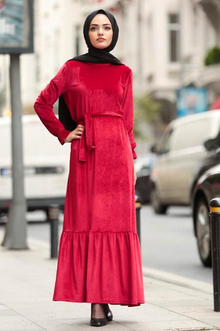 Rouge - Nayla Collection - Robe Hijab 4010K - 1