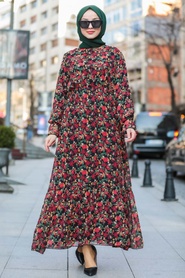 Rouge-Neva Style-Hijab Robe-100660K - Thumbnail