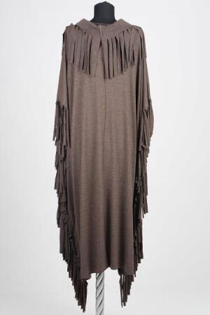 S-VUP - Asimetrik Kesim Kahverengi Tunik - 3