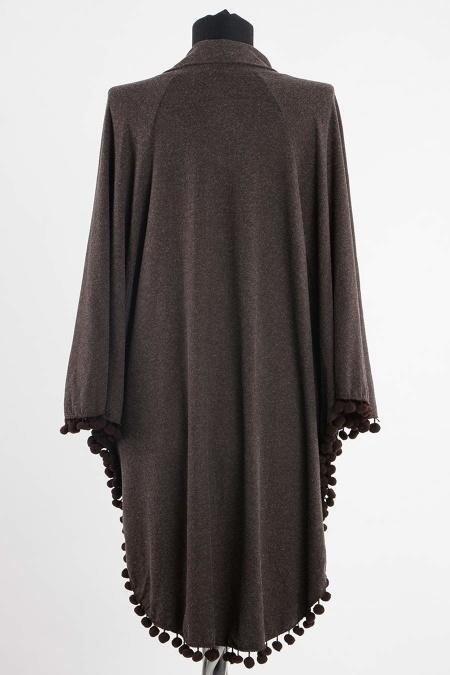 S-VUP - Brown Hijab Cloak 7377KH - 2