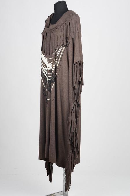 S-VUP - Brown Hijab Tunic 7323KH - 2