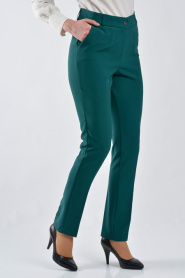 S-VUP - Green Hijab Trousers 1884Y - Thumbnail