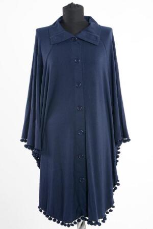 S-VUP - Navy Blue Hijab Cloak 7377L - 1