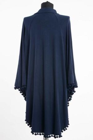 S-VUP - Navy Blue Hijab Cloak 7377L - 2