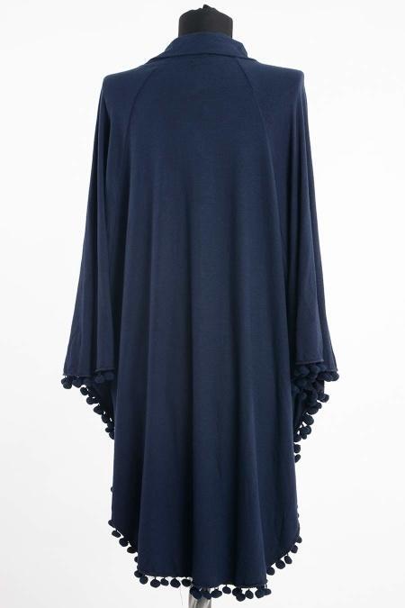 S-VUP - Navy Blue Hijab Cloak 7377L - 2