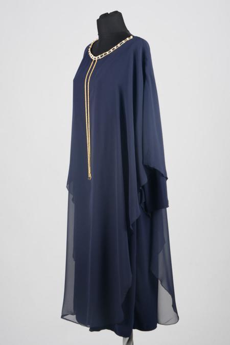 S-VUP - Navy Blue Hijab Tunic 101L - 2