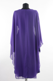 S-VUP - Purple Hijab Tunic 101MOR - Thumbnail