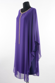 S-VUP - Purple Hijab Tunic 101MOR - Thumbnail