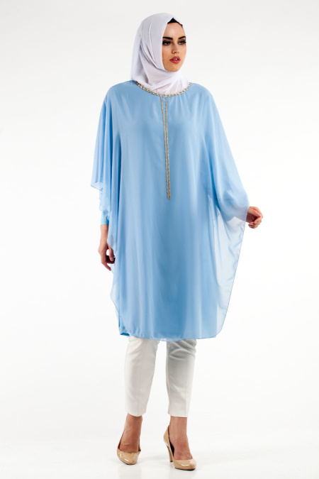 S-VUP - Turquaz Hijab Tunic 101TR