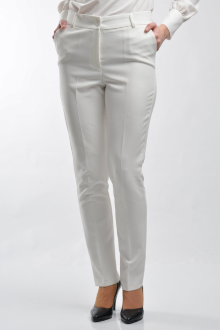 S-VUP - White Hijab Trousers 1884B