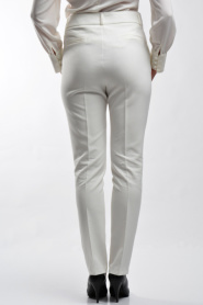 S-VUP - White Hijab Trousers 1884B - Thumbnail