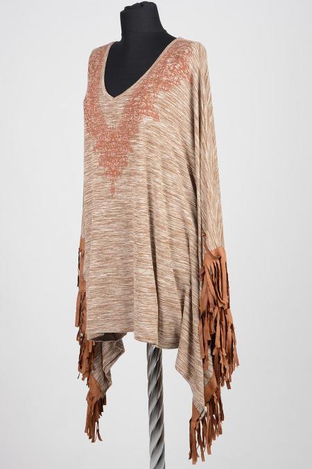 S-VUP - Yellowish Brown Hijab Tunic 7360TB - 2