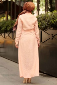 Saumonc - Nayla Collection - Robe Hijab - 1668SMN - Thumbnail