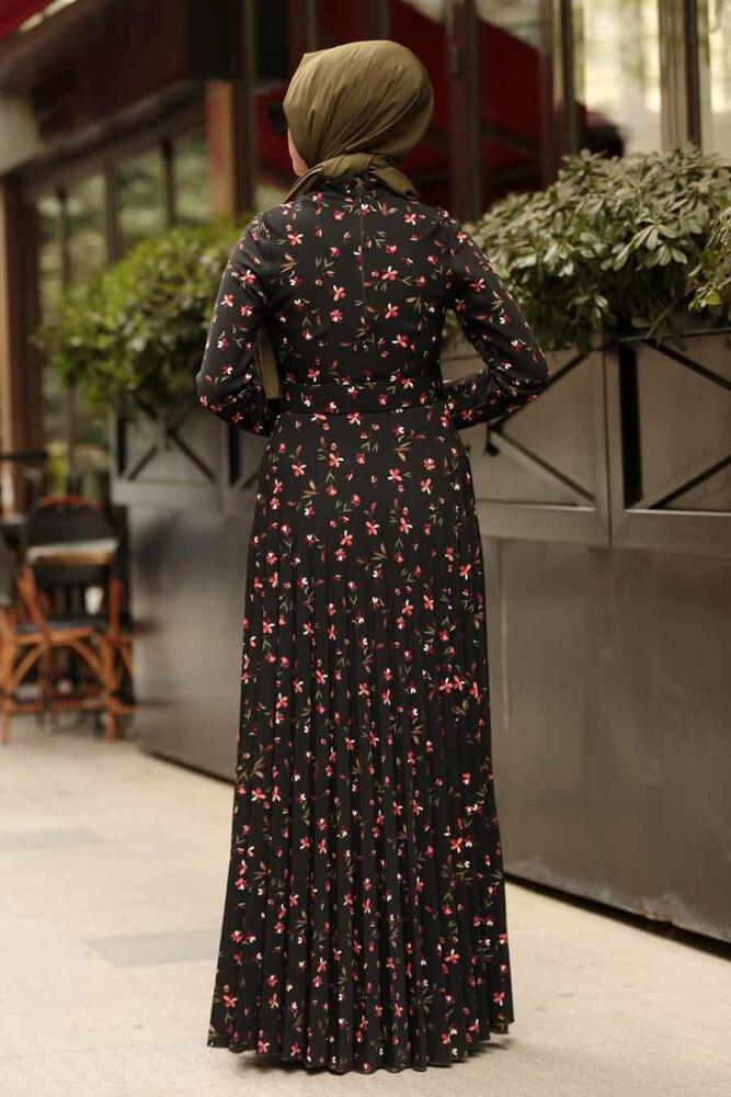 Saumonc- Nayla Collection - Robe Hijab 8272SMN - 2