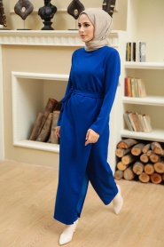 Sax Blue Hijab Overalls 5807SX - Thumbnail