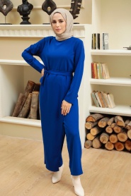 Sax Blue Hijab Overalls 5807SX - Thumbnail