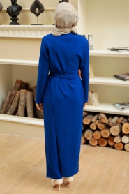 Sax Blue Hijab Overalls 5807SX - Thumbnail